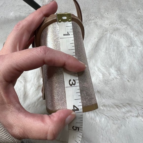 Marc by Marc Jacobs Mix It Up Metallic Crosta Sandals Women's Size 37.5 (7.5) - Picture 12 of 12